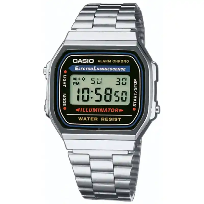 Reloj Casio A158wa-1 Reloj Clásico Casio Digital Aaa 1:1 Reloj Hombre Reloj Mujer