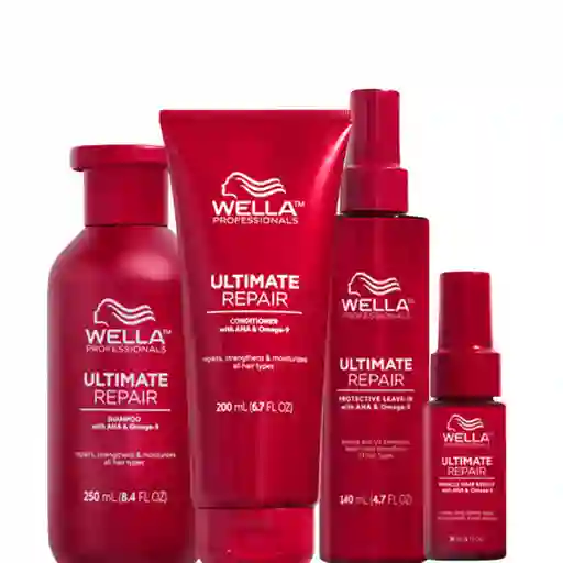 Kit Wella Ultimate Repair Linea Completa.