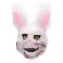 Mascara Conejo De Peluche Sangriento - Naranja