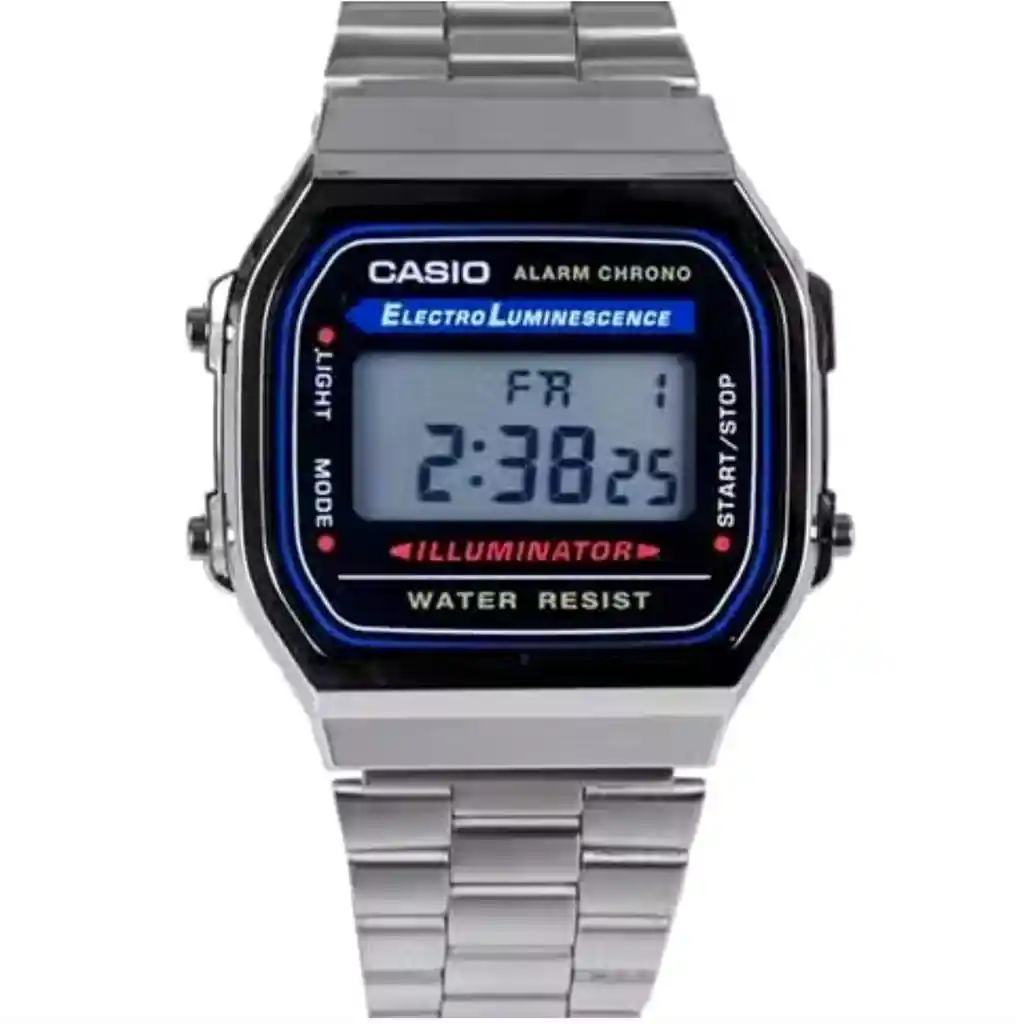 Reloj Casio A158wa-1 Reloj Clásico Casio Digital Aaa 1:1 Reloj Hombre Reloj Mujer