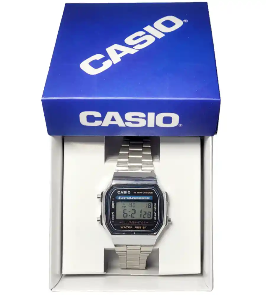 Reloj Casio A158wa-1 Reloj Clásico Casio Digital Aaa 1:1 Reloj Hombre Reloj Mujer