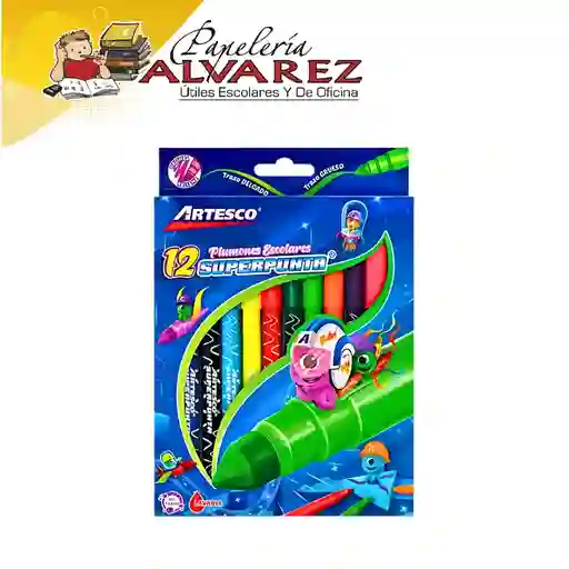 Plumon Artesco X12 Superpunta Lavable