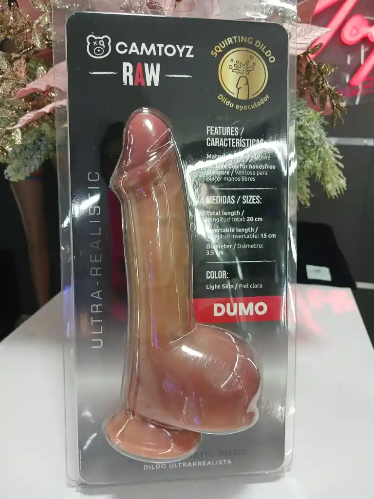 Dildo Ultra Realista Dumo Camtoyz