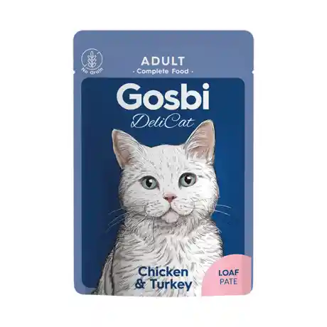 Gosbi Delicat Adulto Chicken & Turkey X 70 Gr