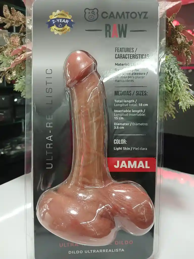 Dildo Ultra Realista Jamal Camtoyz