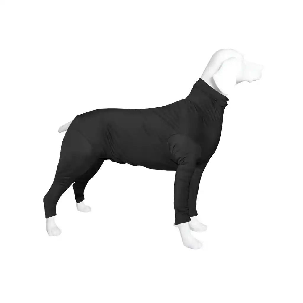 Enterizo Perro Con Mangas Negro Onix Talla Xs