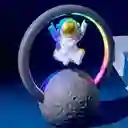 Lámpara Parlante Bluetooth Astronauta Flotante Rgb Suspension Inalámbrico