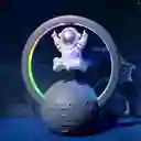 Lámpara Parlante Bluetooth Astronauta Flotante Rgb Suspension Inalámbrico