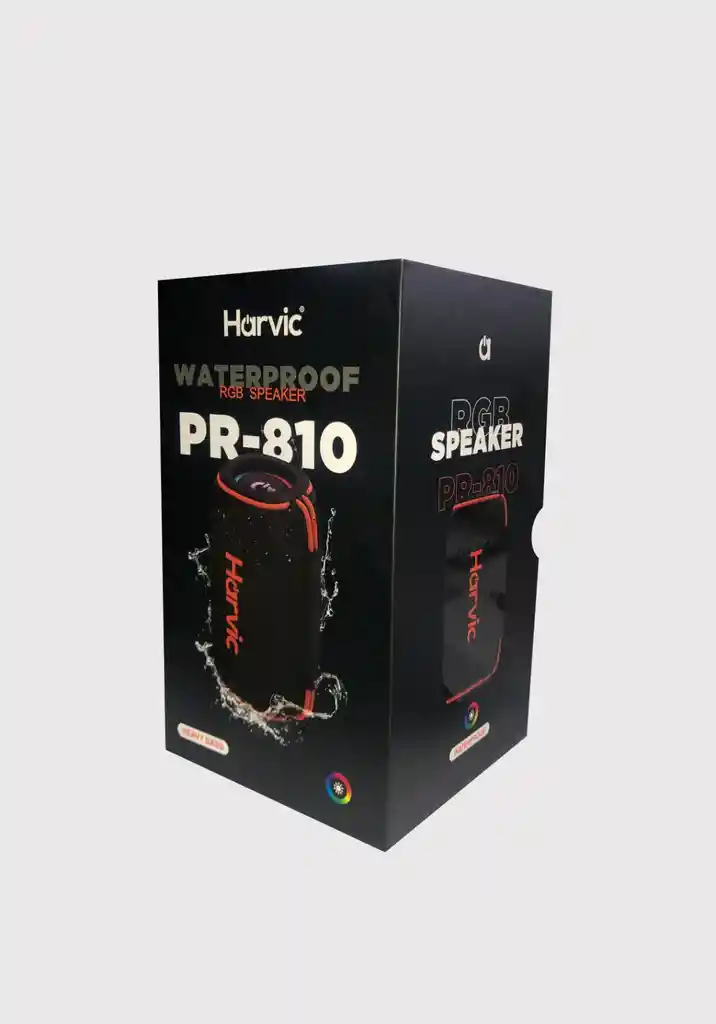 Parlante Bocina Harvic Pr-810 Rgb Bluetooth Recargable