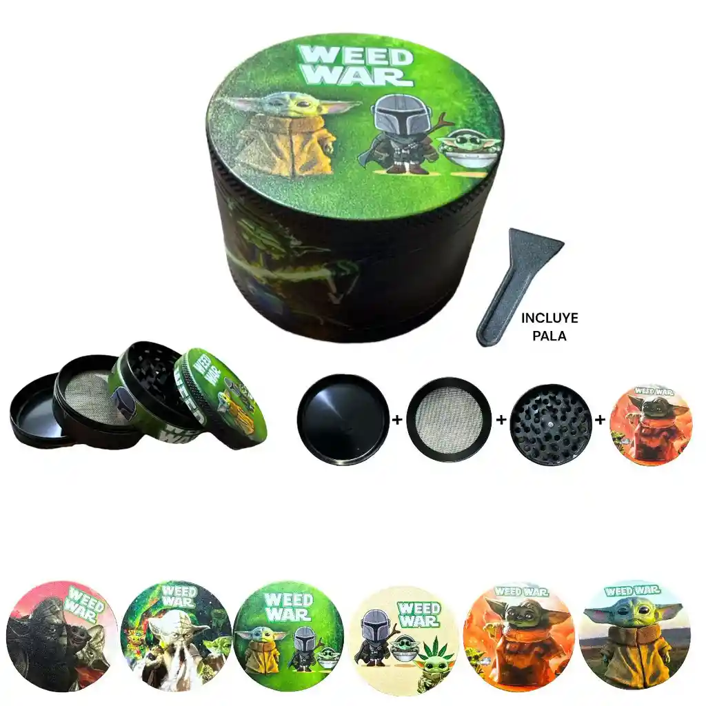 Rascador Grinder Metalico Grande Star War 3 Pisos