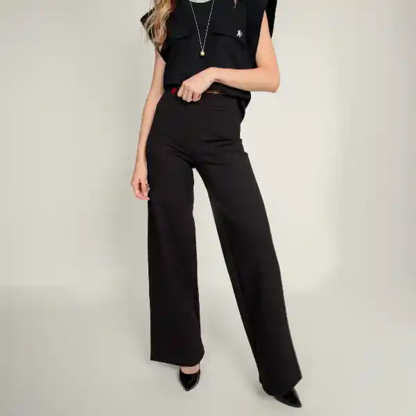 Xs / Pantalón Básico - Negro