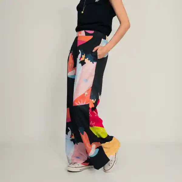 40 / Pantalón Amor Incondicional - Negro