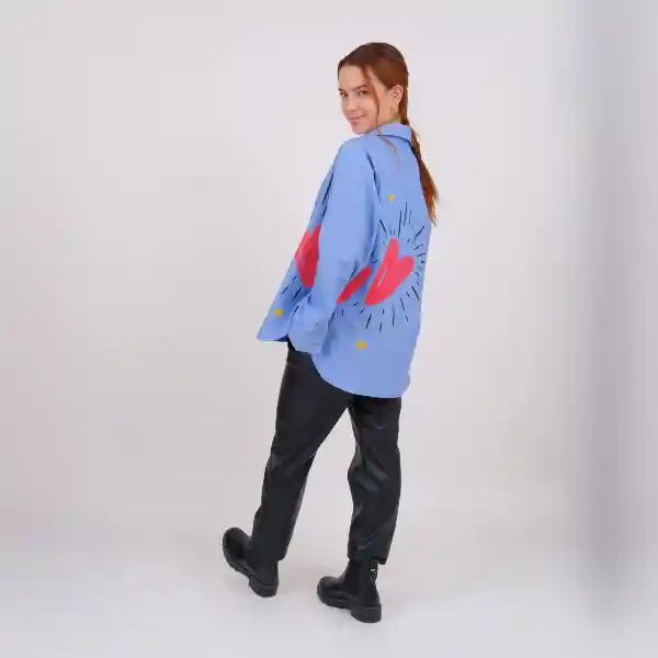 M / Camisa Radiante - Azul