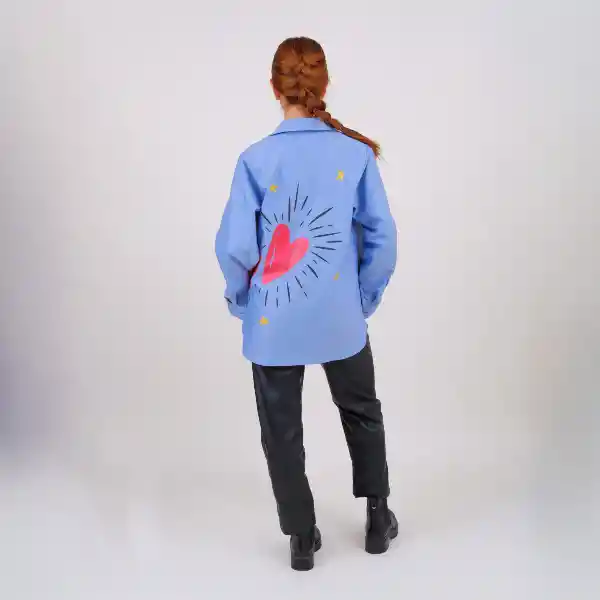 M / Camisa Radiante - Azul