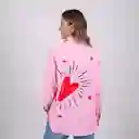 M / Camisa Radiante - Rosada