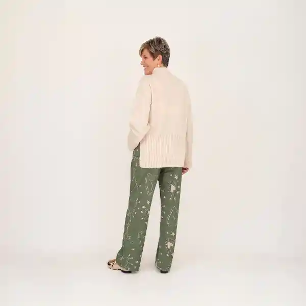 40 / Pantalón Aquí Y Ahora - Verde