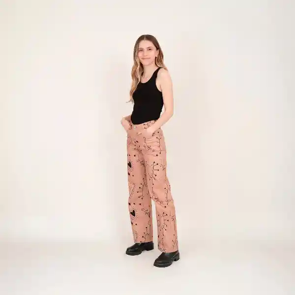 42 / Pantalón Aquí Y Ahora - Caqui
