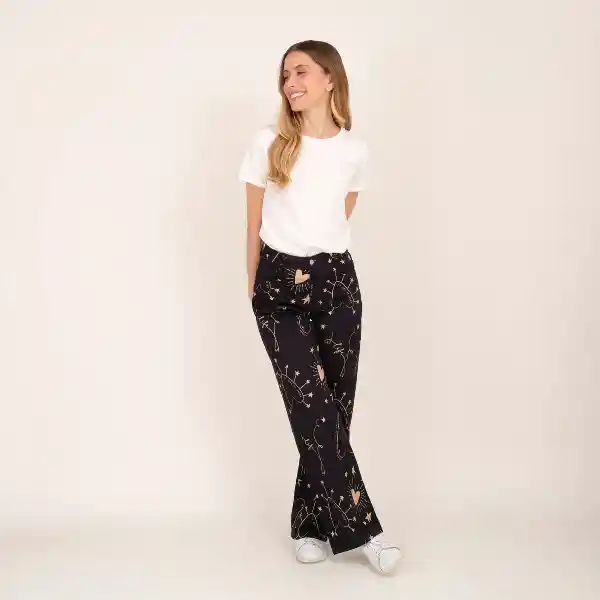 36 / Pantalón Aquí Y Ahora - Negro