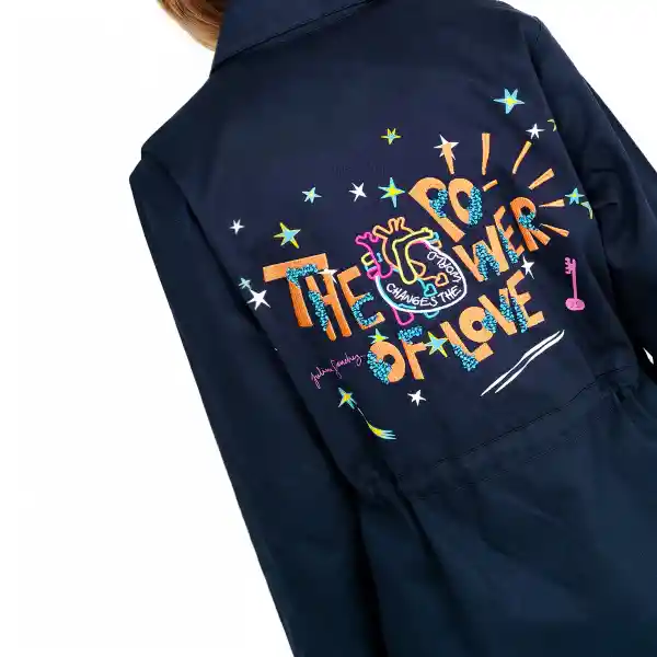M / Chaqueta The Power Of Love - Azul