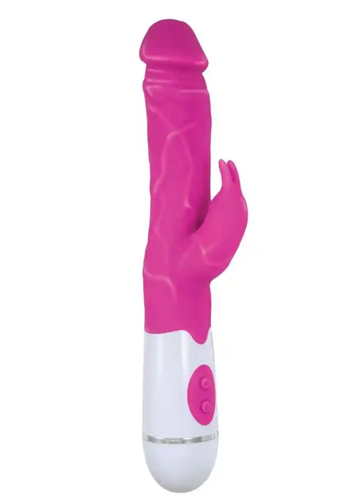 Vibrador Consolador Doble Estimulacion Conejo Pene Lujo Doble Estimulo