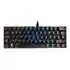 Teclado Gamer Vsg Mintaka Qwerty Español Latinoamérica Color Negro Con Luz Rgb