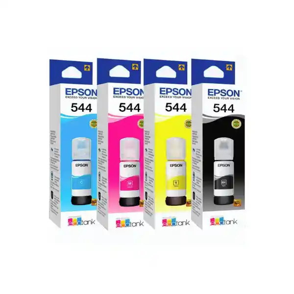 Kit De Tinta Epson Original 544