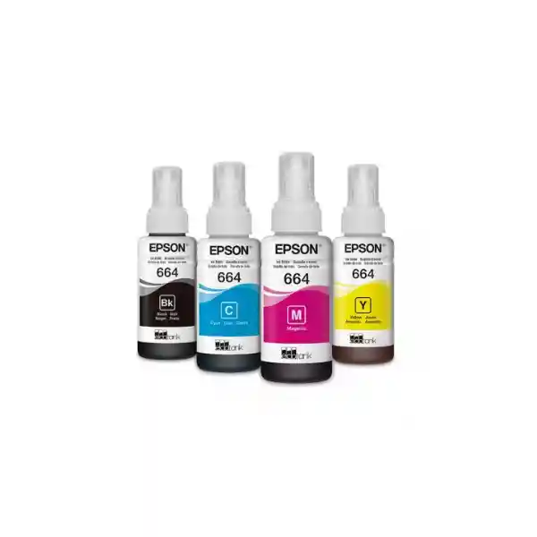 Kit De Tinta Epson Original 664