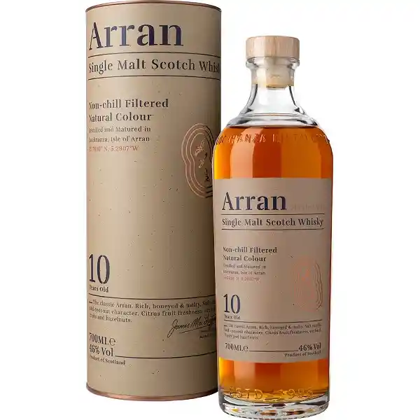 Whisky Arran 10 Años X 700ml