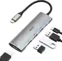 Hub Usb C A Hdmi Red Ethernet Rj45 Usb 3.0 Sd Micro Sd