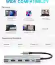 Hub Usb C A Hdmi Red Ethernet Rj45 Usb 3.0 Sd Micro Sd