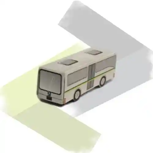 Bus Alimentador Para Maqueta