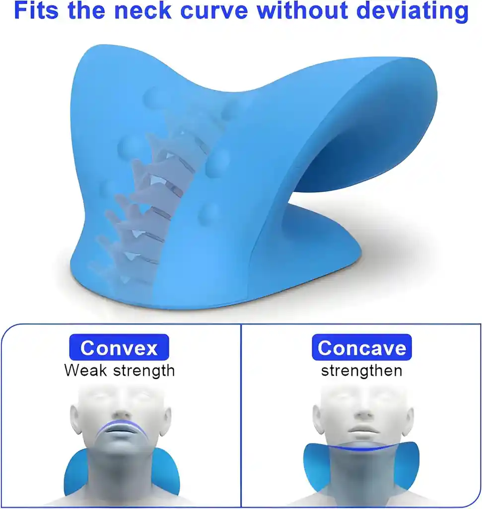 Restcloud Cojin Quiropractico Cuello Y Hombros