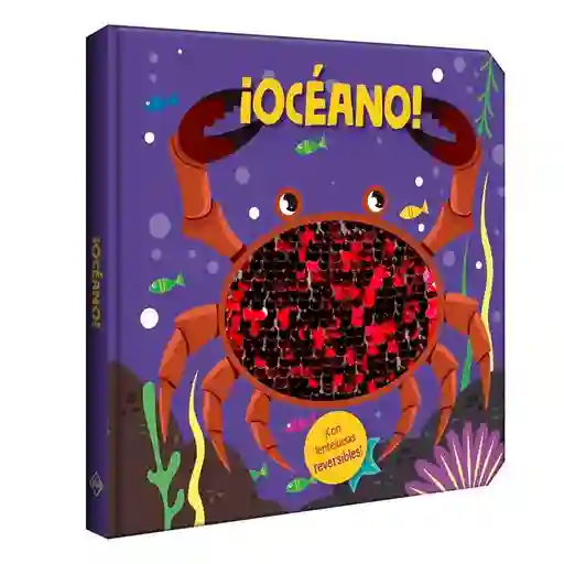 Libro Interactivos Océano Con Lentejuelas Sensorial Niños