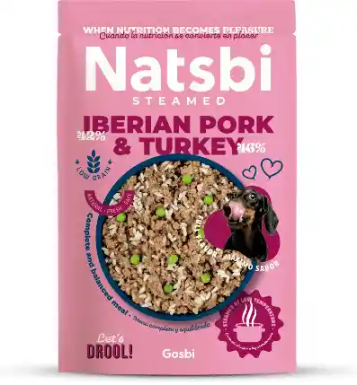 Natsbi Iberian Pork & Turkey X 200 Gr