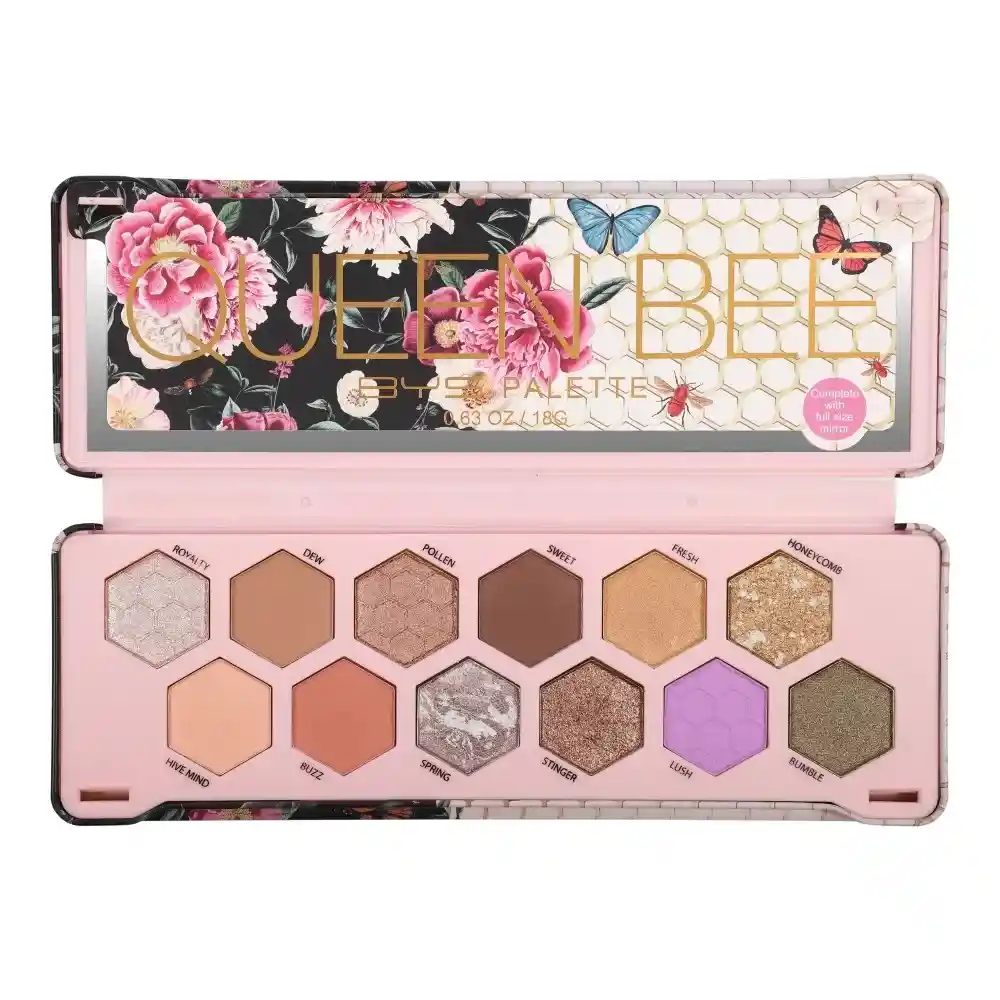 Paleta De Sombras Bys Queen 12 Piezas