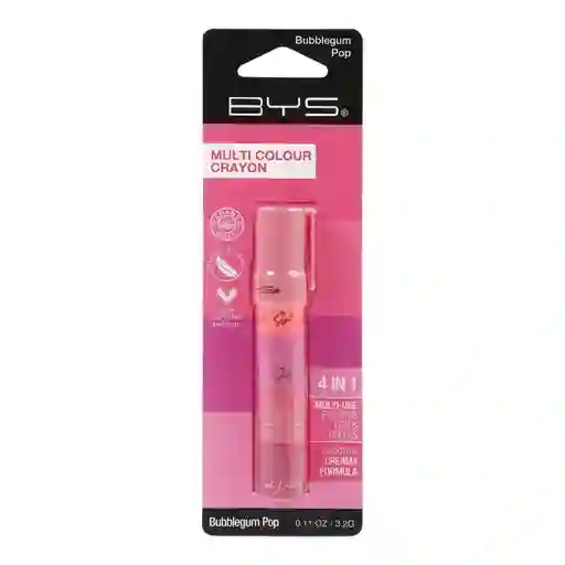 Lip Crayon Multic Bys 4 En 1 Bubblegum