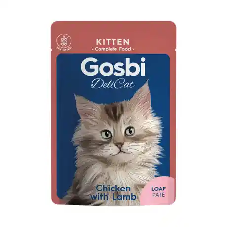 Gosbi Delicat Kitten Chicken With Lamb X 70 Gr