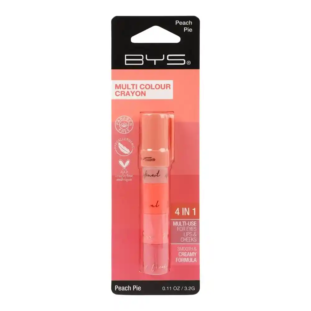 Lip Crayon Multico Bys 4 In 1 Peach Pie 3g