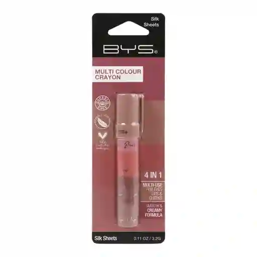 Lip Crayon Multic Bys 4 In 1 Silk Sheets 3g