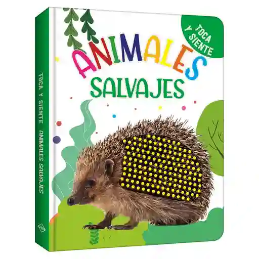 Libro Interactivos Animales Salvajes Toca Y Siente Niños