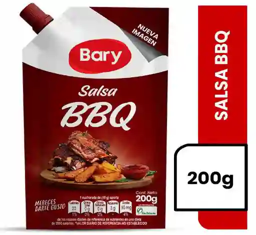 Salsa Bbq Bary 200 Gr