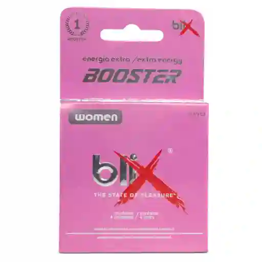 Pastillas Potenciadoras Femeninas Blix Booster (4 Und)