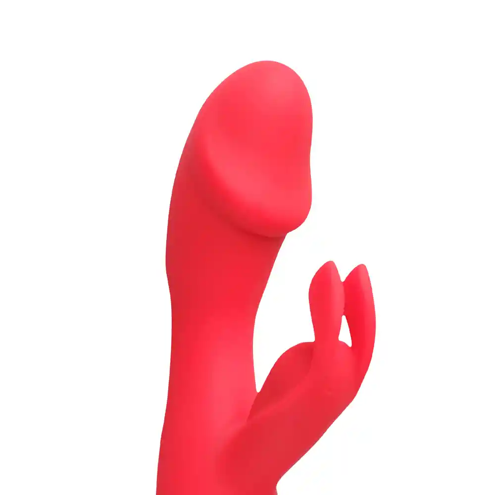 Vibrador Recargable Con Rabbit