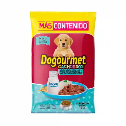 Dogourmet Cachorro Sabor Carne Cereales Y Leche 25 Kg