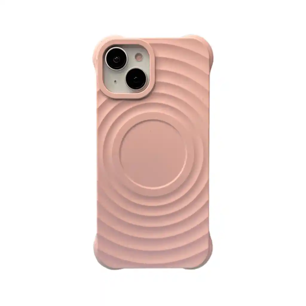 Estuche Magasfe Iphone 15 Pro Max Silicone Essentials Rosa