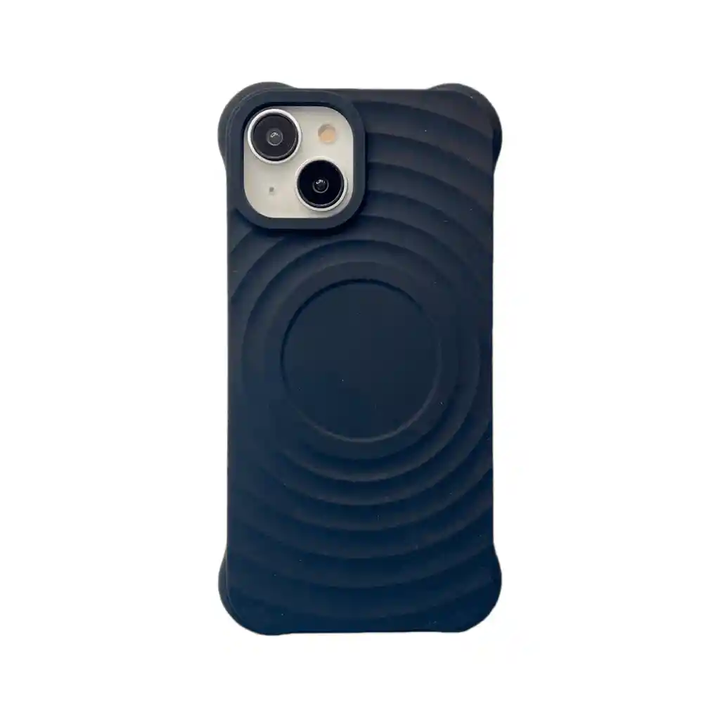 Estuche Magasfe Iphone 15 Silicone Essentials Azul Oscuro