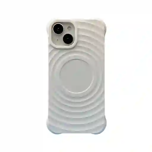 Estuche Magasfe Iphone 13 Silicone Essentials Blanco