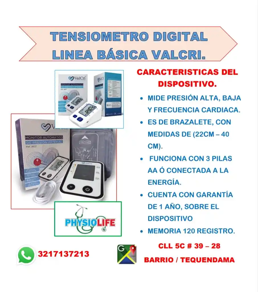 Tensiometro Digital Basico B03