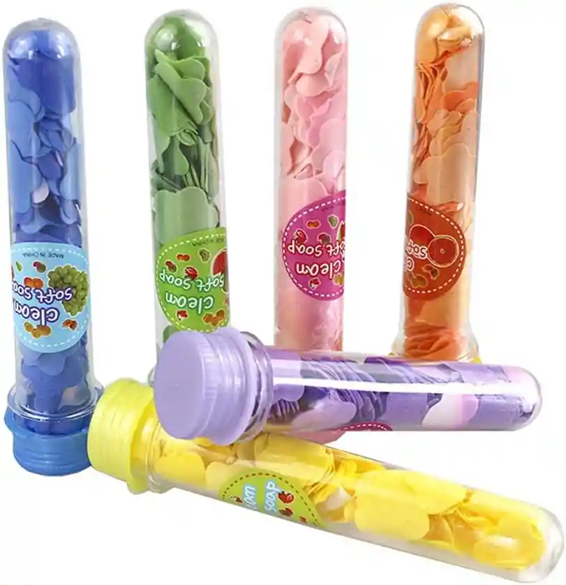 Jabon De Pétalos Desechables Para Niñas, Jabón De Manos Fresco Y Portátil X Unidad