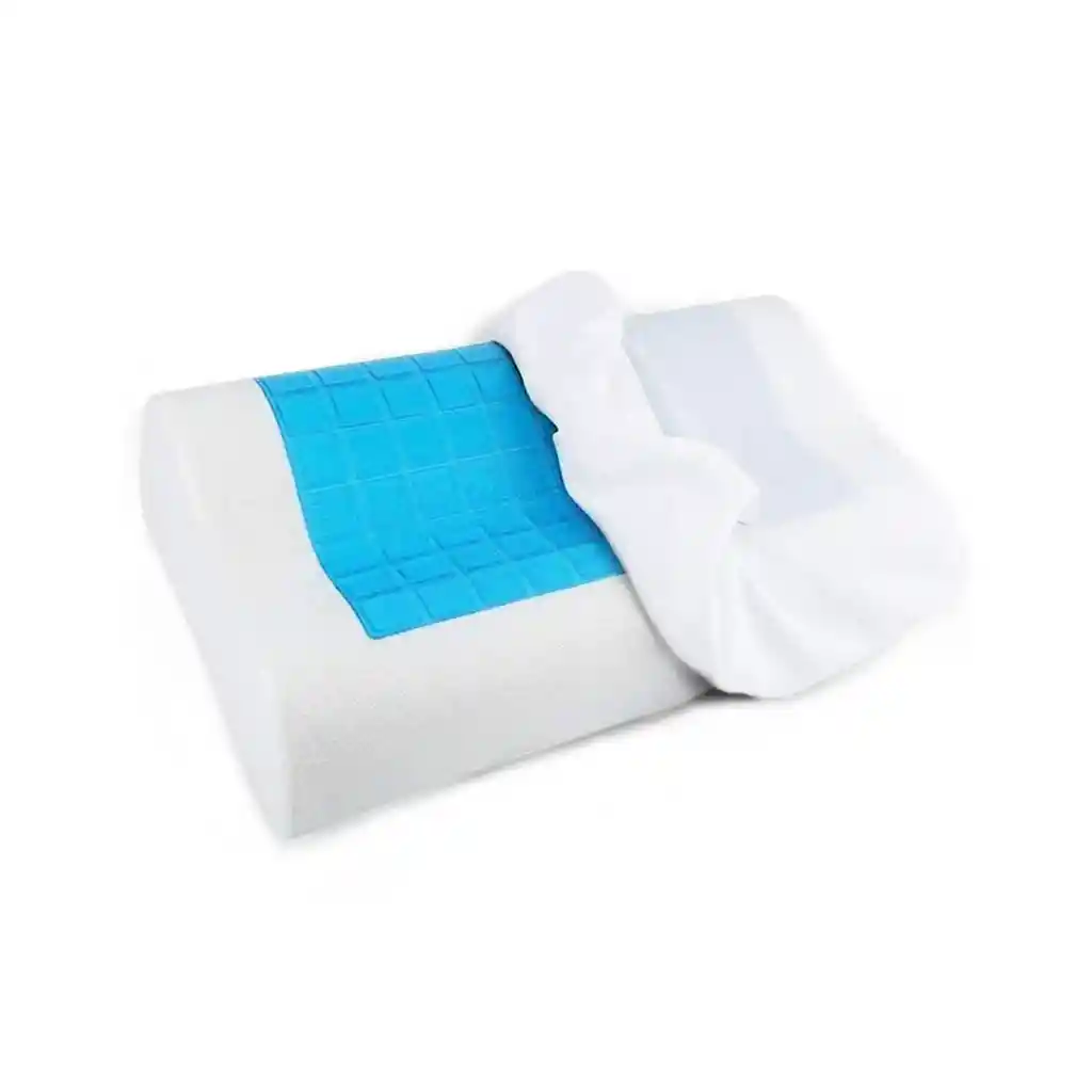 Almohada Ortopedica Indeformable Memory Cool Pillow Con Gel